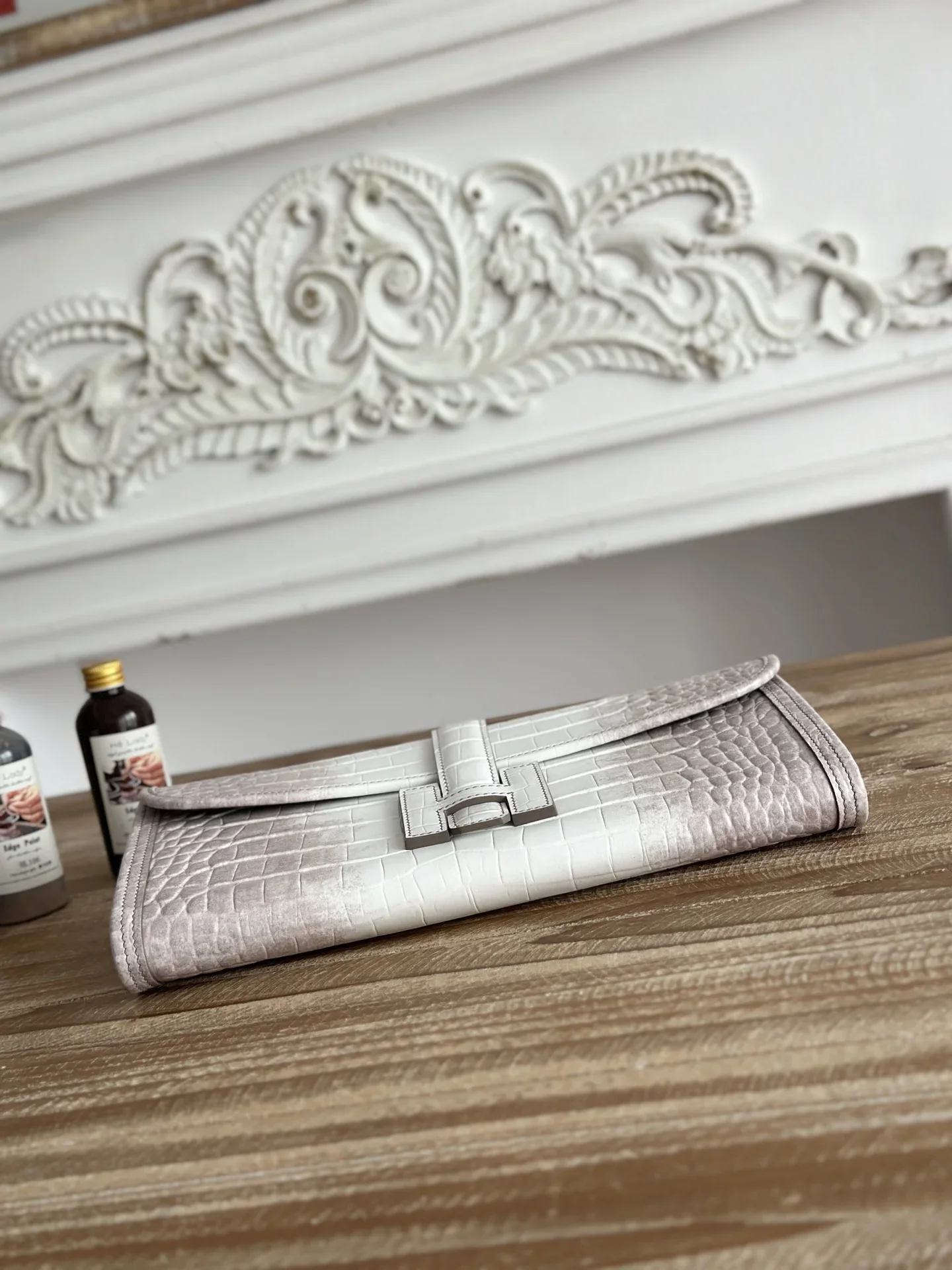 HERMES Clutches Bags White-Pink H80202609090225 - Image 5