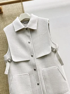 Alternative view of HERMES Jackets Beige-Gray S-L G35202609063309