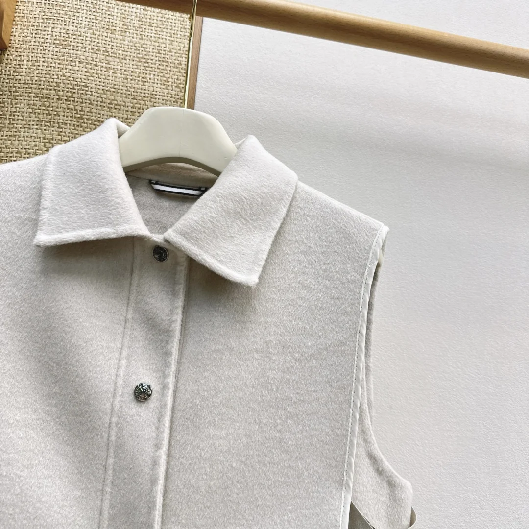 HERMES Jackets Beige-Gray S-L G35202609063309 - Image 4