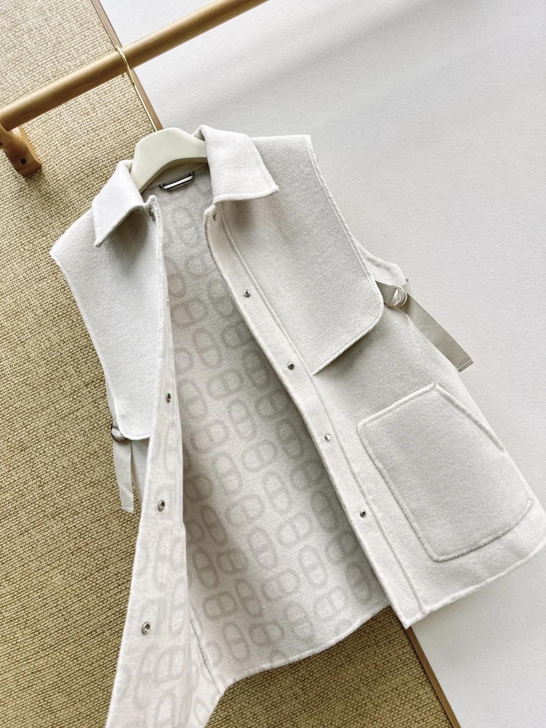 HERMES Jackets Beige-Gray S-L G35202609063309 - Image 7