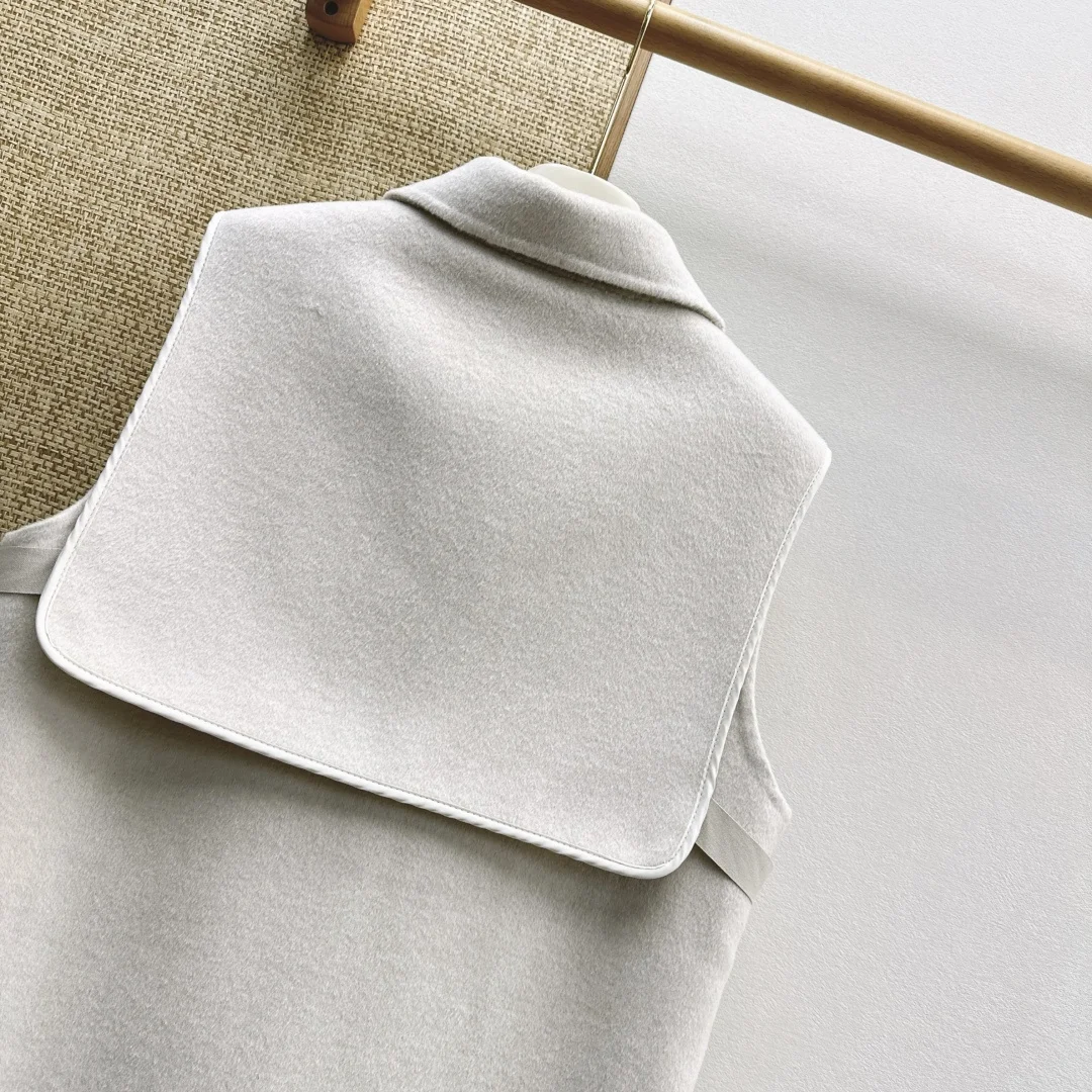 HERMES Jackets Beige-Gray S-L G35202609063309 - Image 9