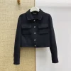 HERMES Jackets Black S-L F15202609063308