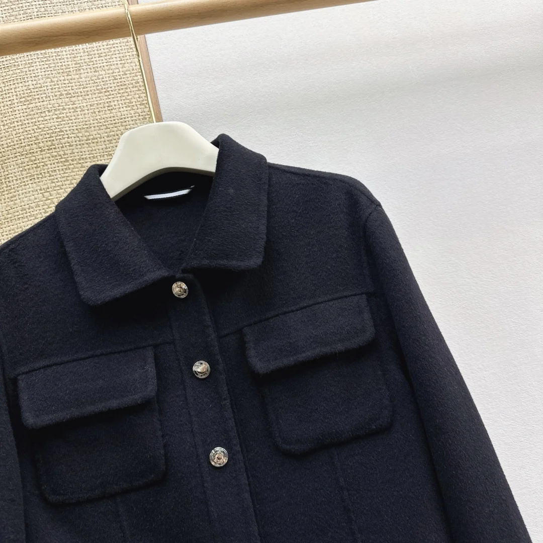 HERMES Jackets Black S-L F15202609063308 - Image 3
