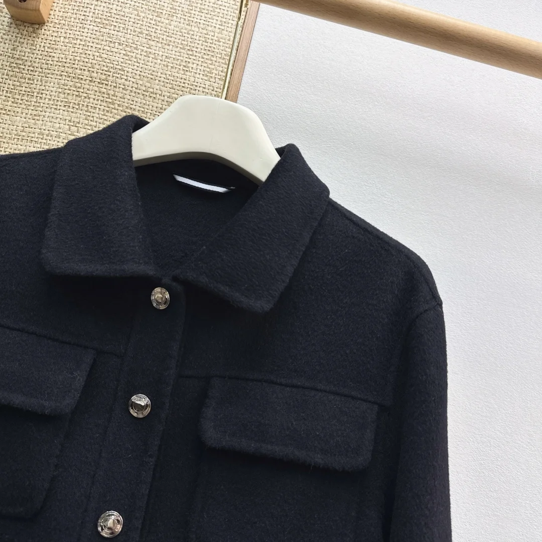 HERMES Jackets Black S-L F15202609063308 - Image 4