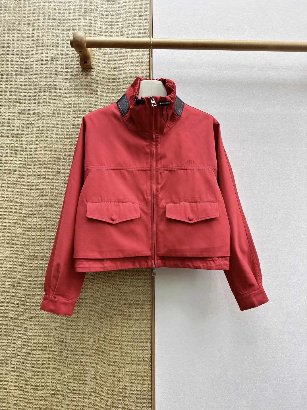 HERMES Jackets Red-Black S-L C55202609060505