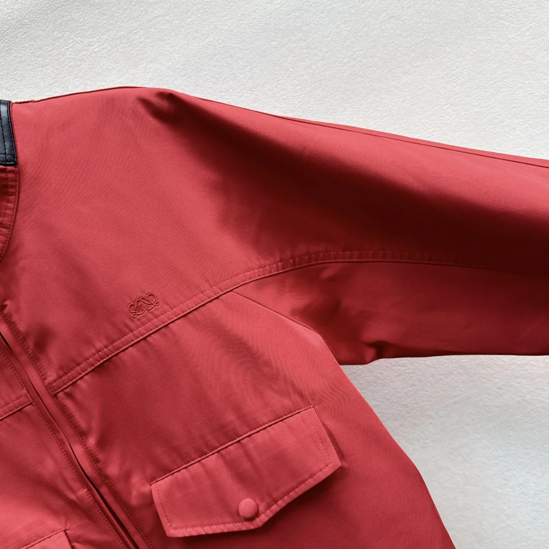 HERMES Jackets Red-Black S-L C55202609060505 - Image 4