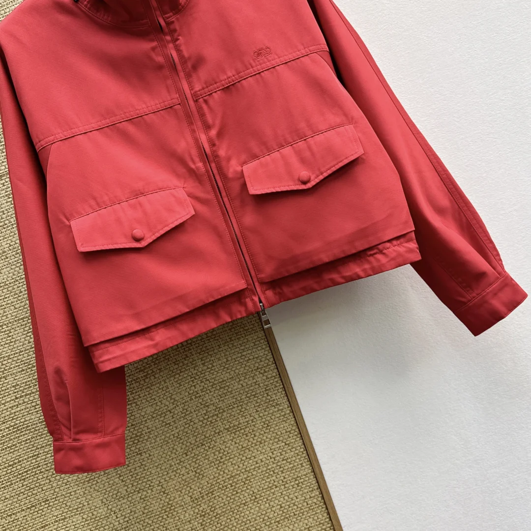 HERMES Jackets Red-Black S-L C55202609060505 - Image 5