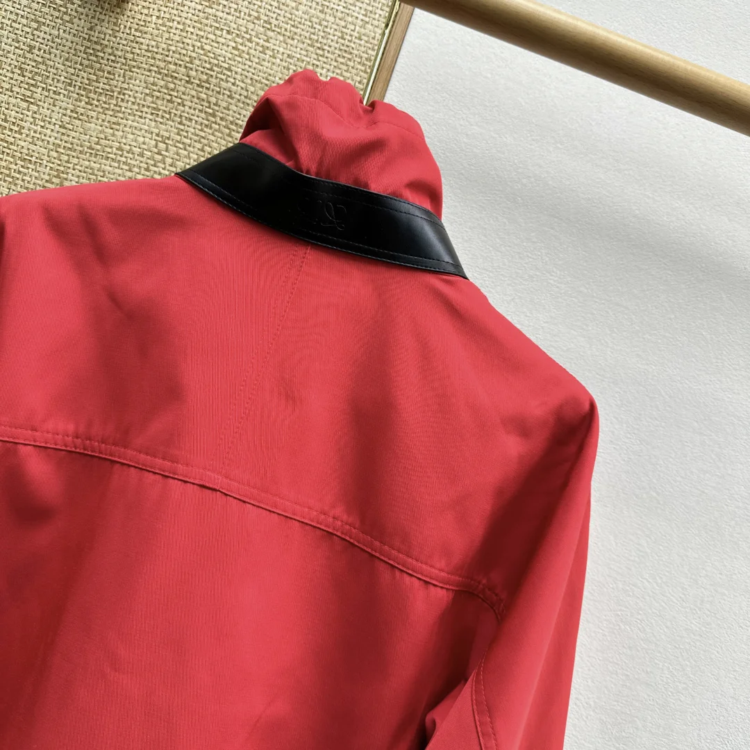 HERMES Jackets Red-Black S-L C55202609060505 - Image 9