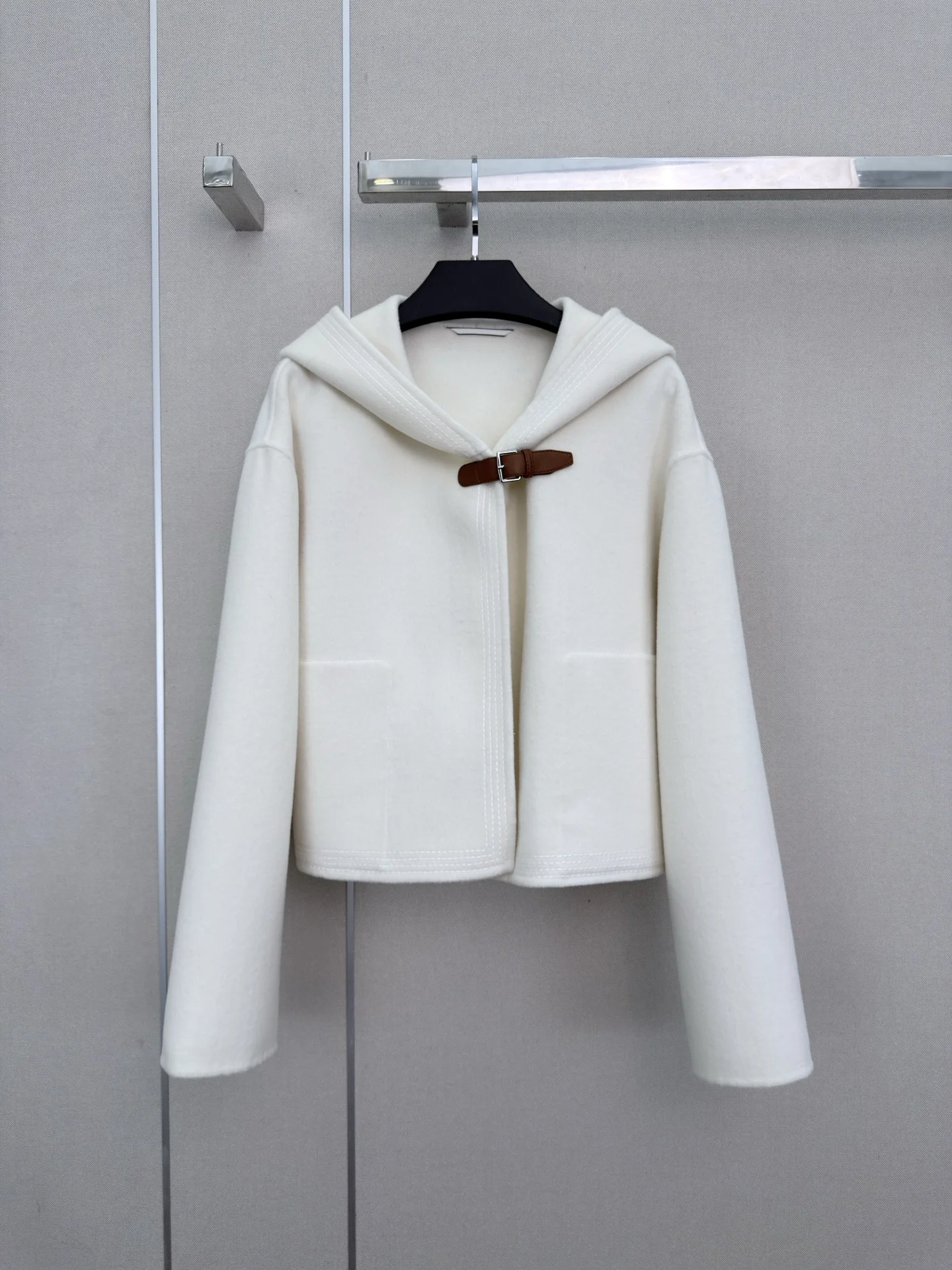 HERMES Jackets White-Brown S-L E50202609061126