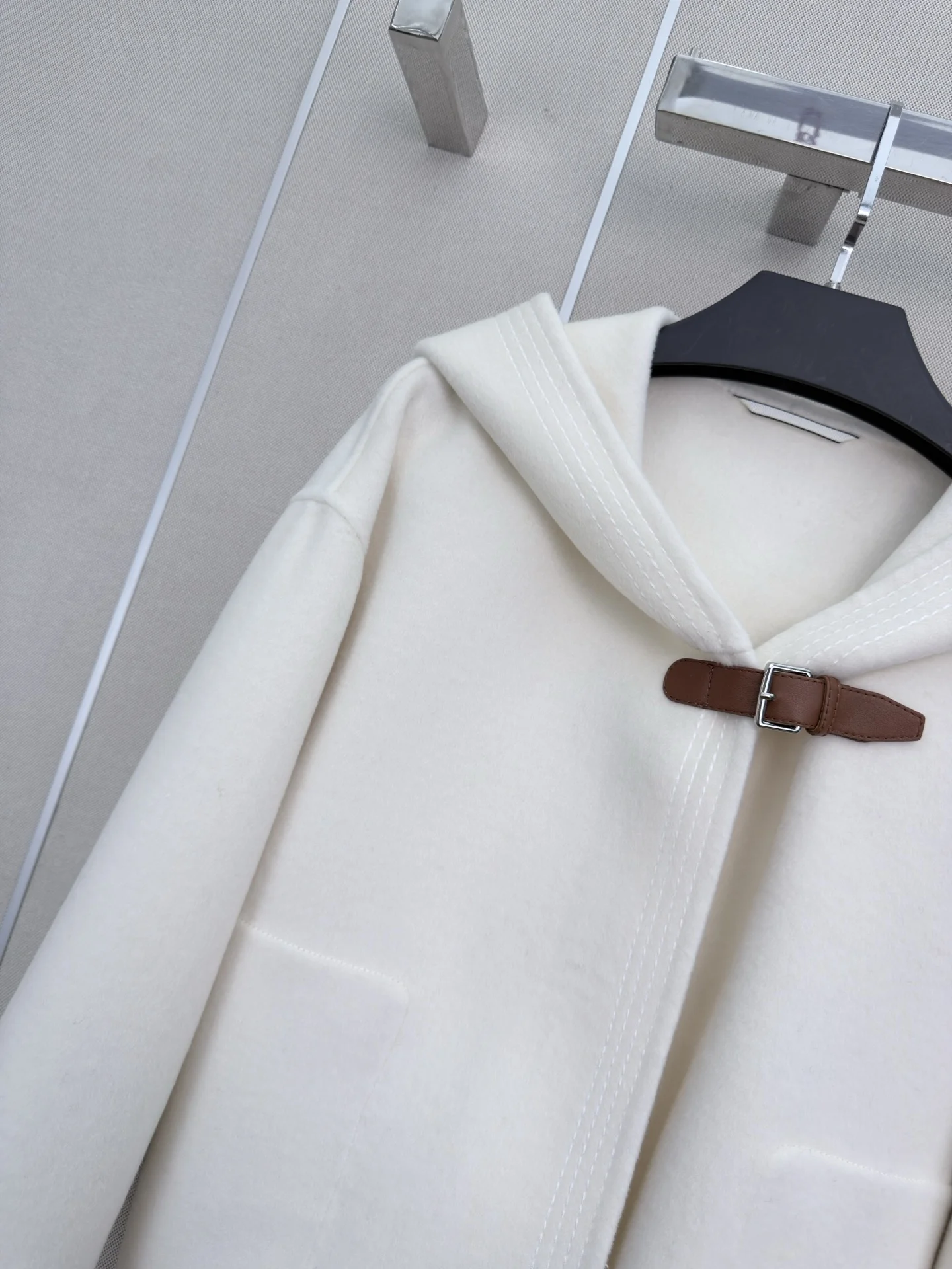 HERMES Jackets White-Brown S-L E50202609061126 - Image 3