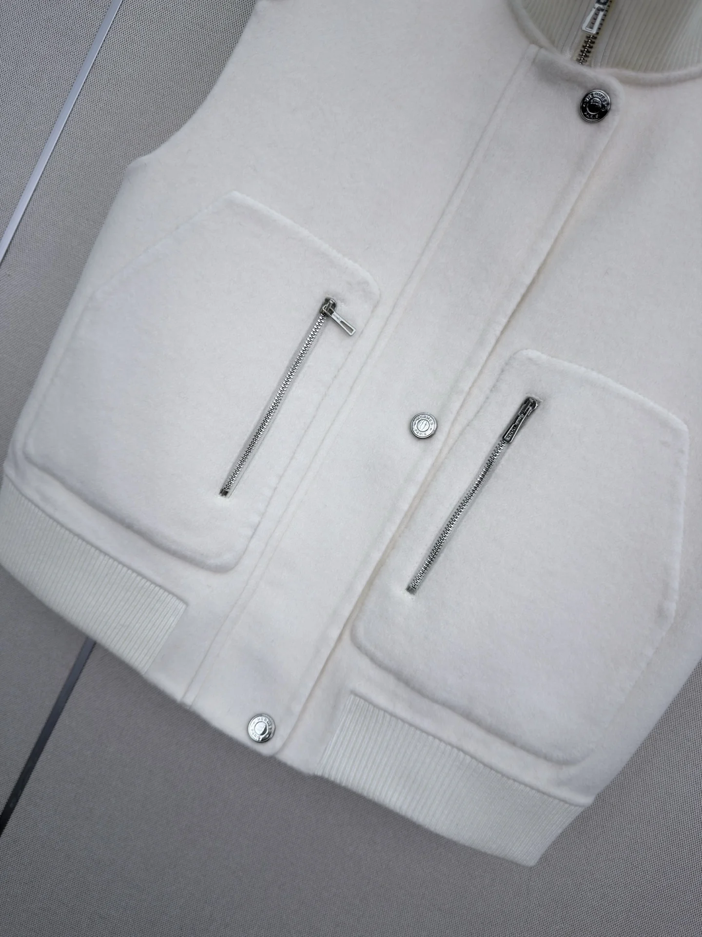HERMES Jackets White-Silver S-L D05202609061125 - Image 4