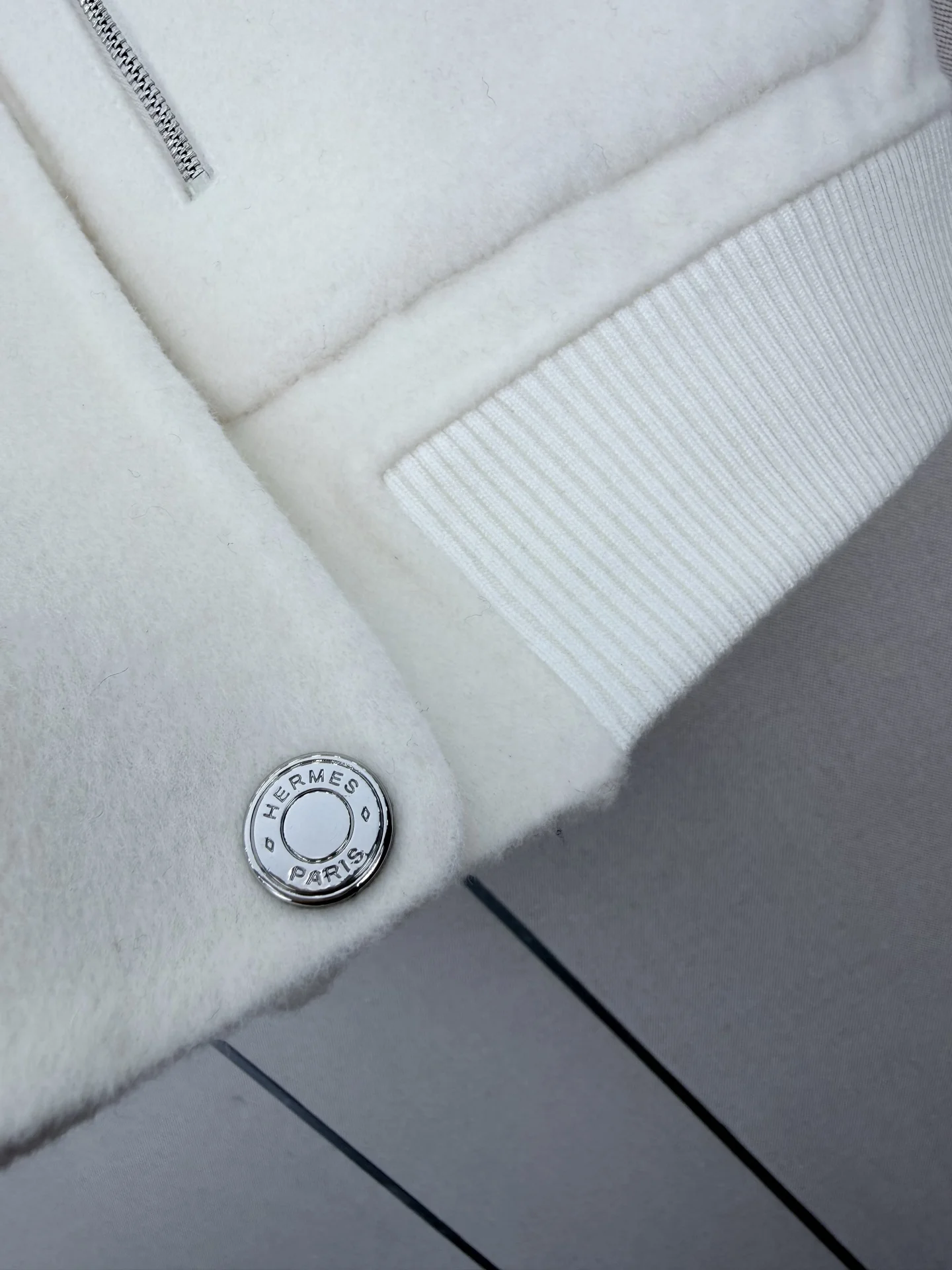 HERMES Jackets White-Silver S-L D05202609061125 - Image 6