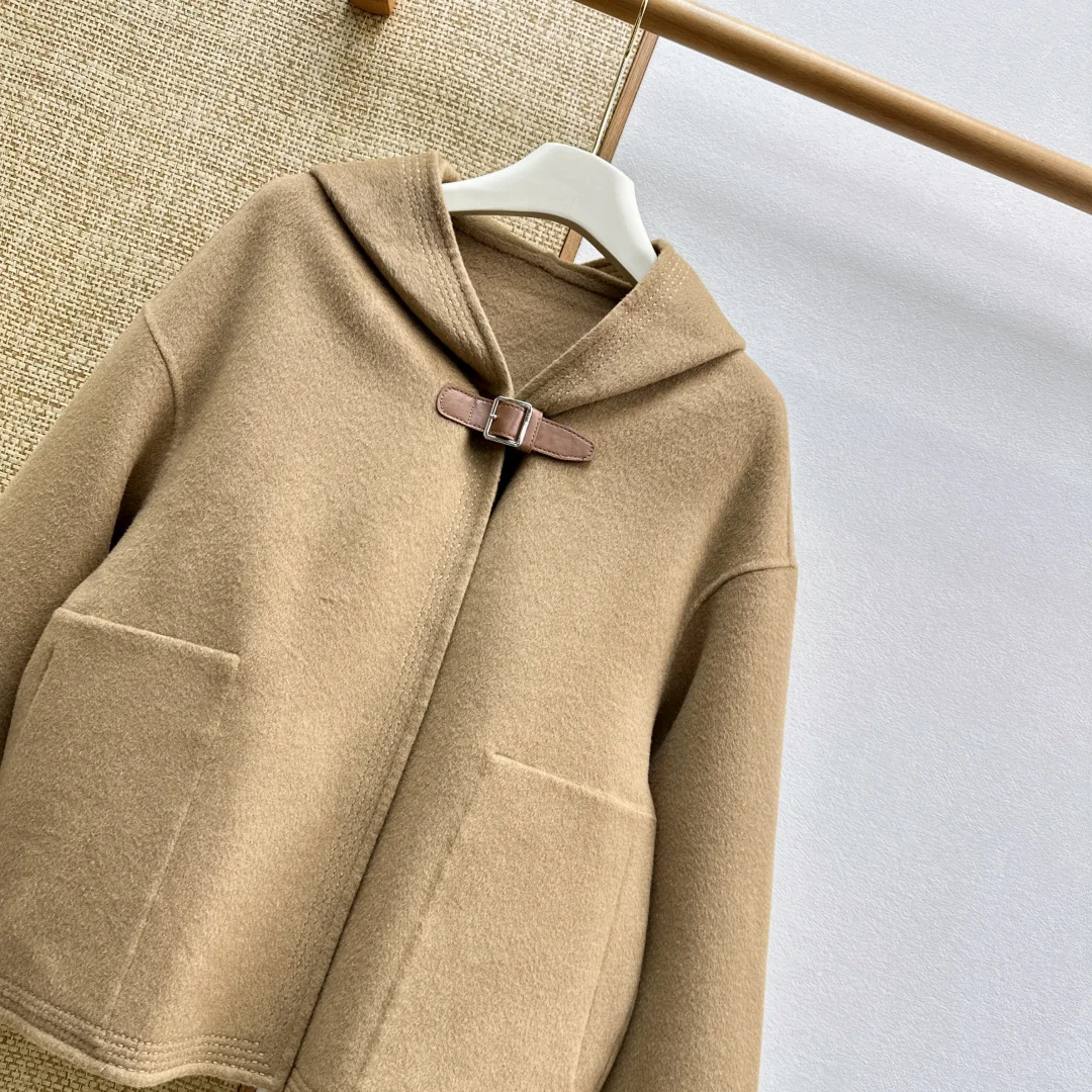HERMES Jackets Wool Brown-Tan S-L G00202609062129 - Image 2