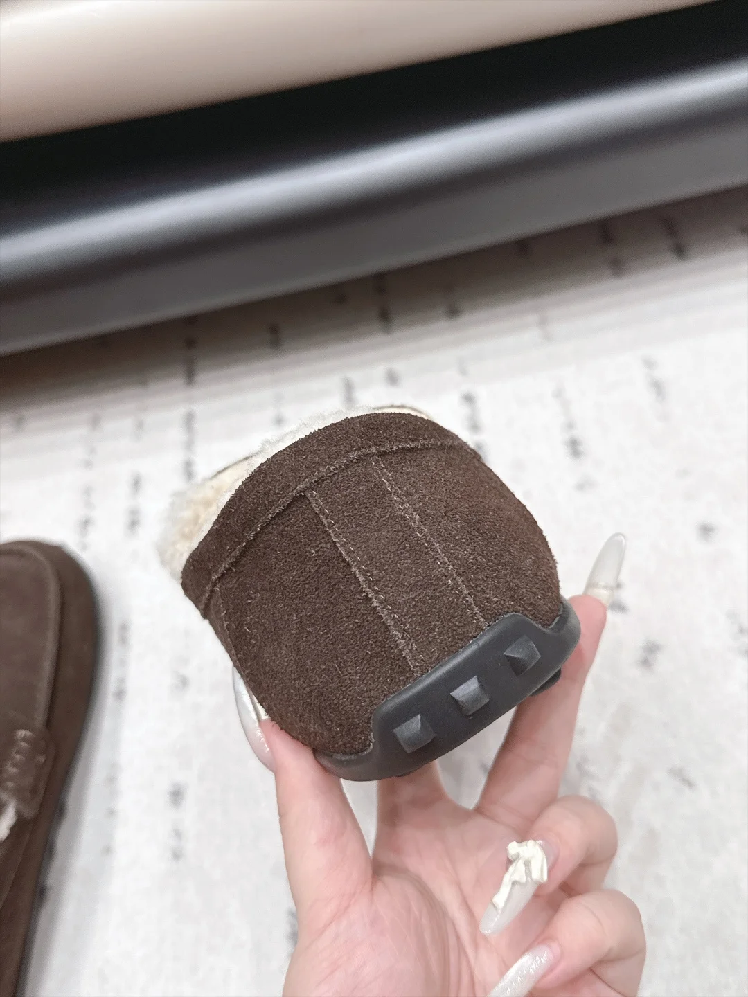 HERMES Loafers Brown-Cream B90202609111536 - Image 8