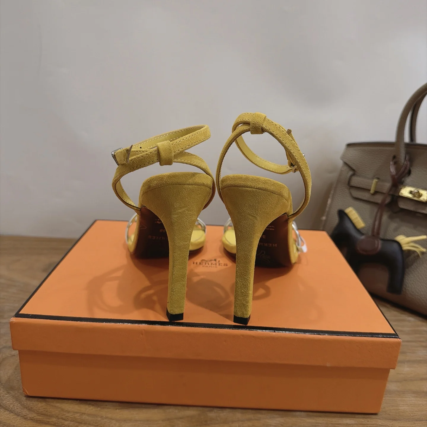 HERMES Sandals Yellow-Silver C40202609111453 - Image 8
