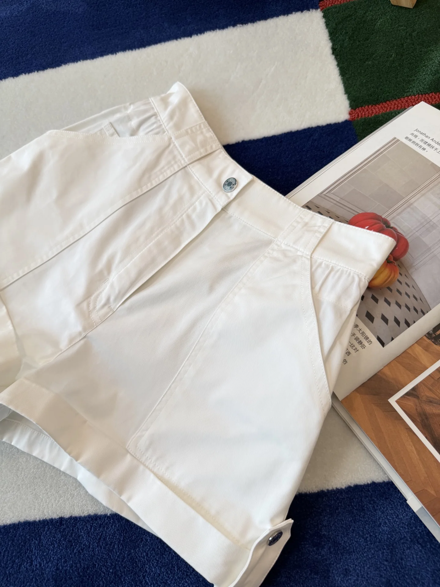 HERMES Shorts White S-M-L B85202609062786 - Image 2