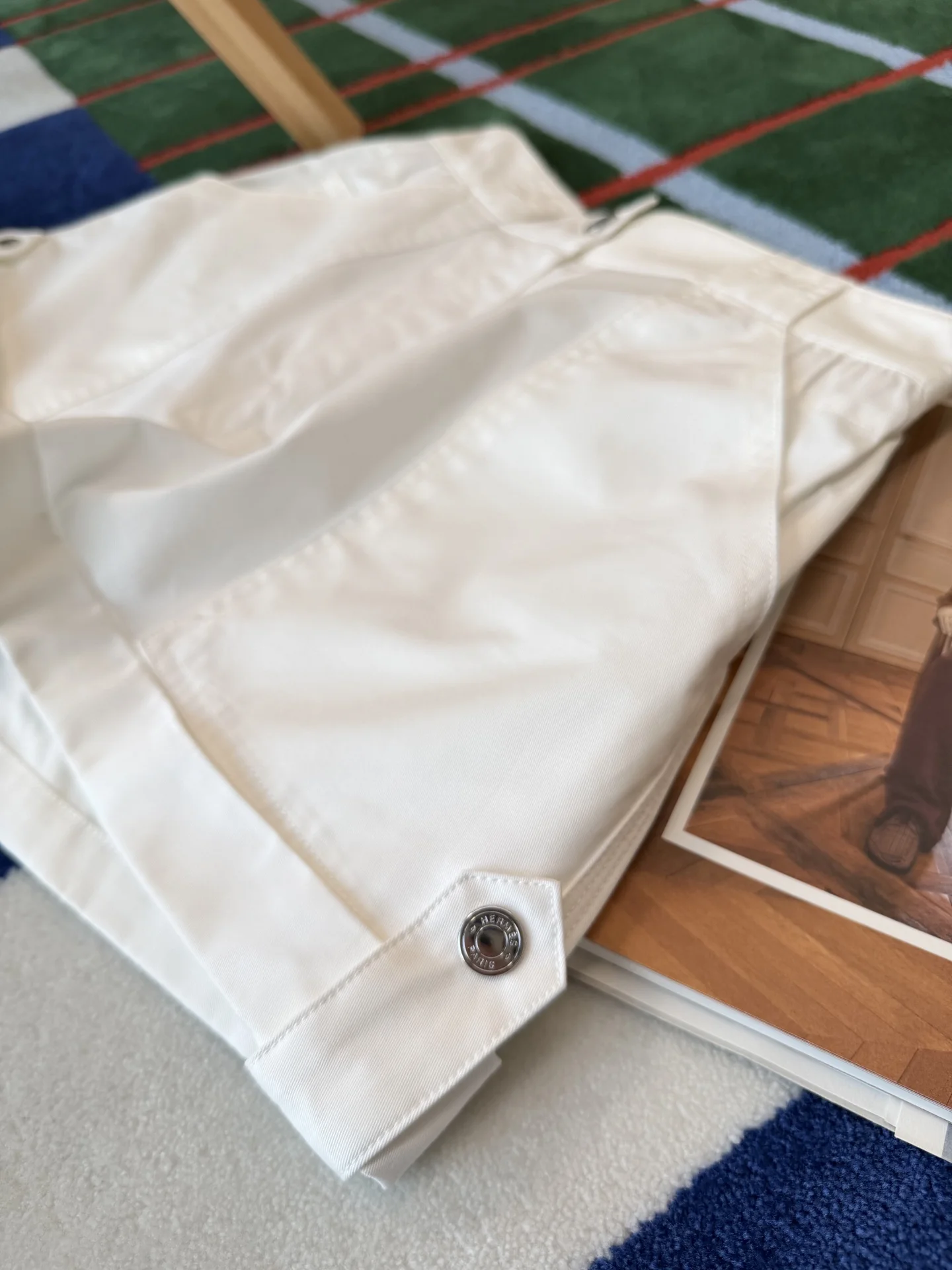 HERMES Shorts White S-M-L B85202609062786 - Image 3