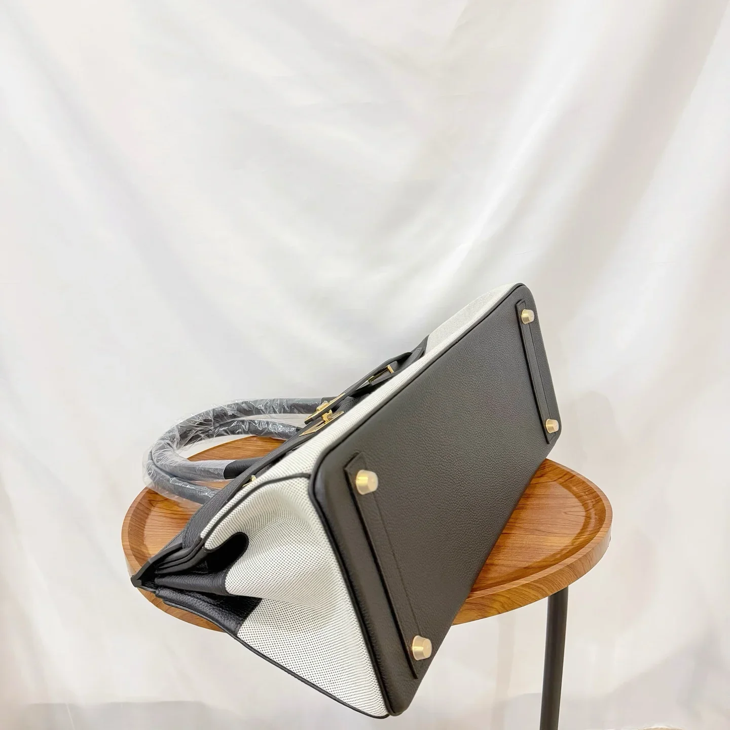 HERMES Shoulder Bags Black-White 42 A850202609090228 - Image 5
