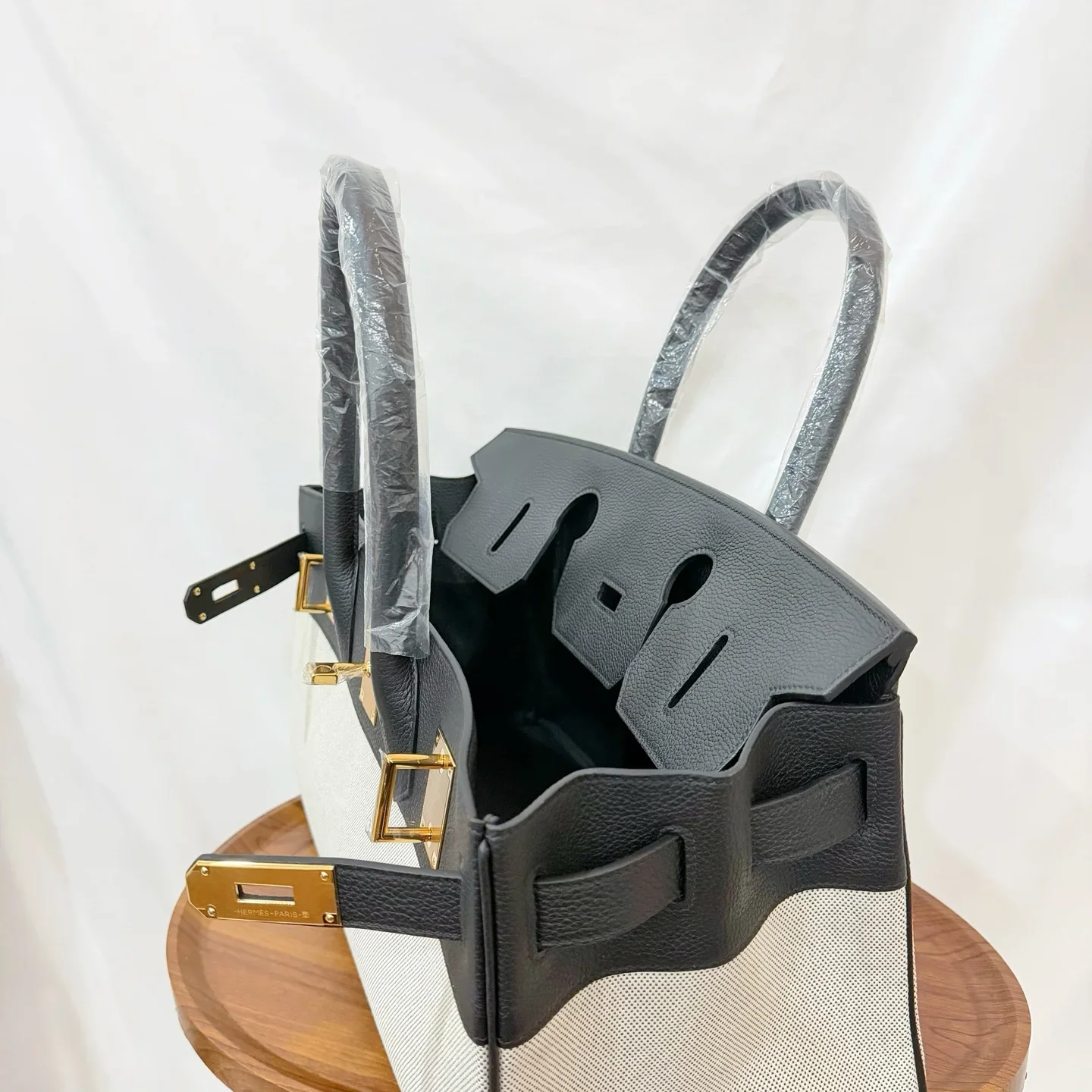 HERMES Shoulder Bags Black-White 42 A850202609090228 - Image 6