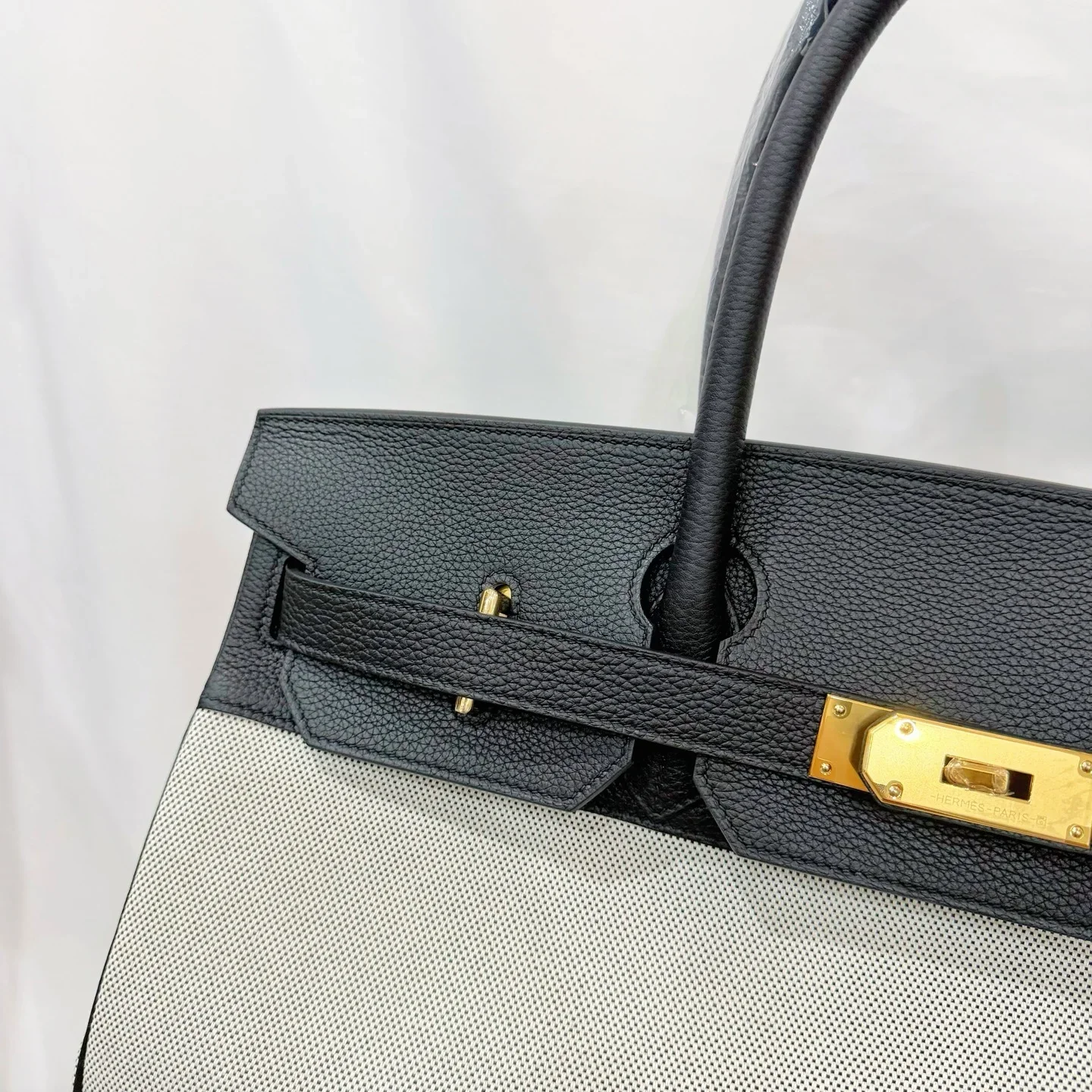 HERMES Shoulder Bags Black-White 42 A850202609090228 - Image 8