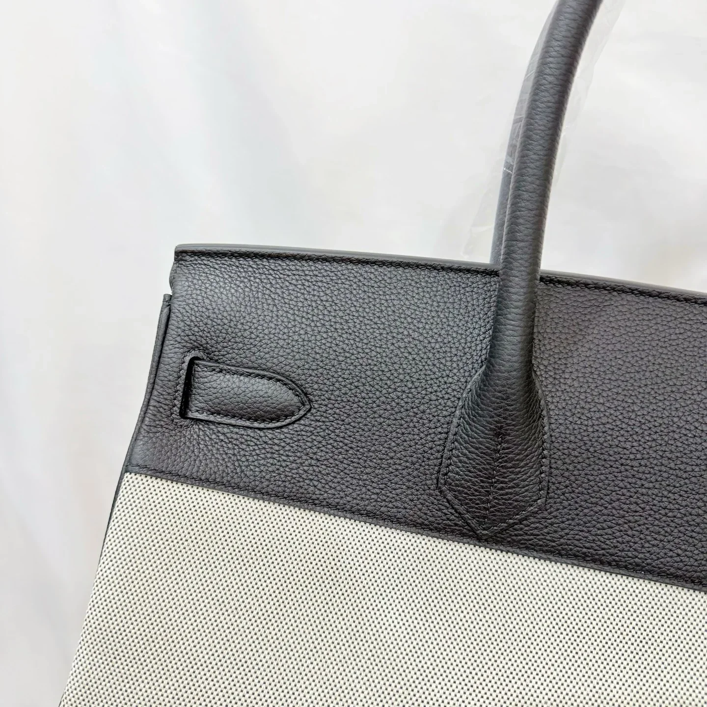 HERMES Shoulder Bags Black-White 42 A850202609090228 - Image 9