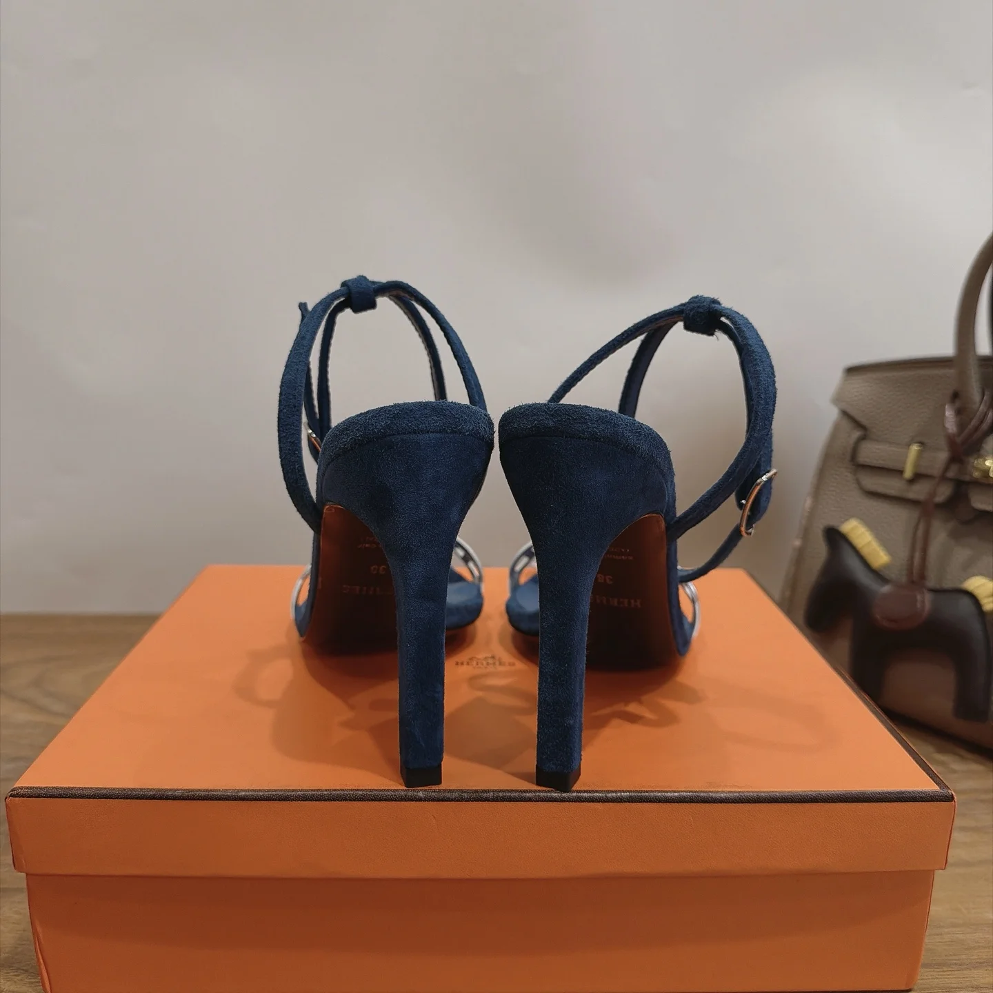 HERMES Sneakers Blue-Silver C40202609111465 - Image 8