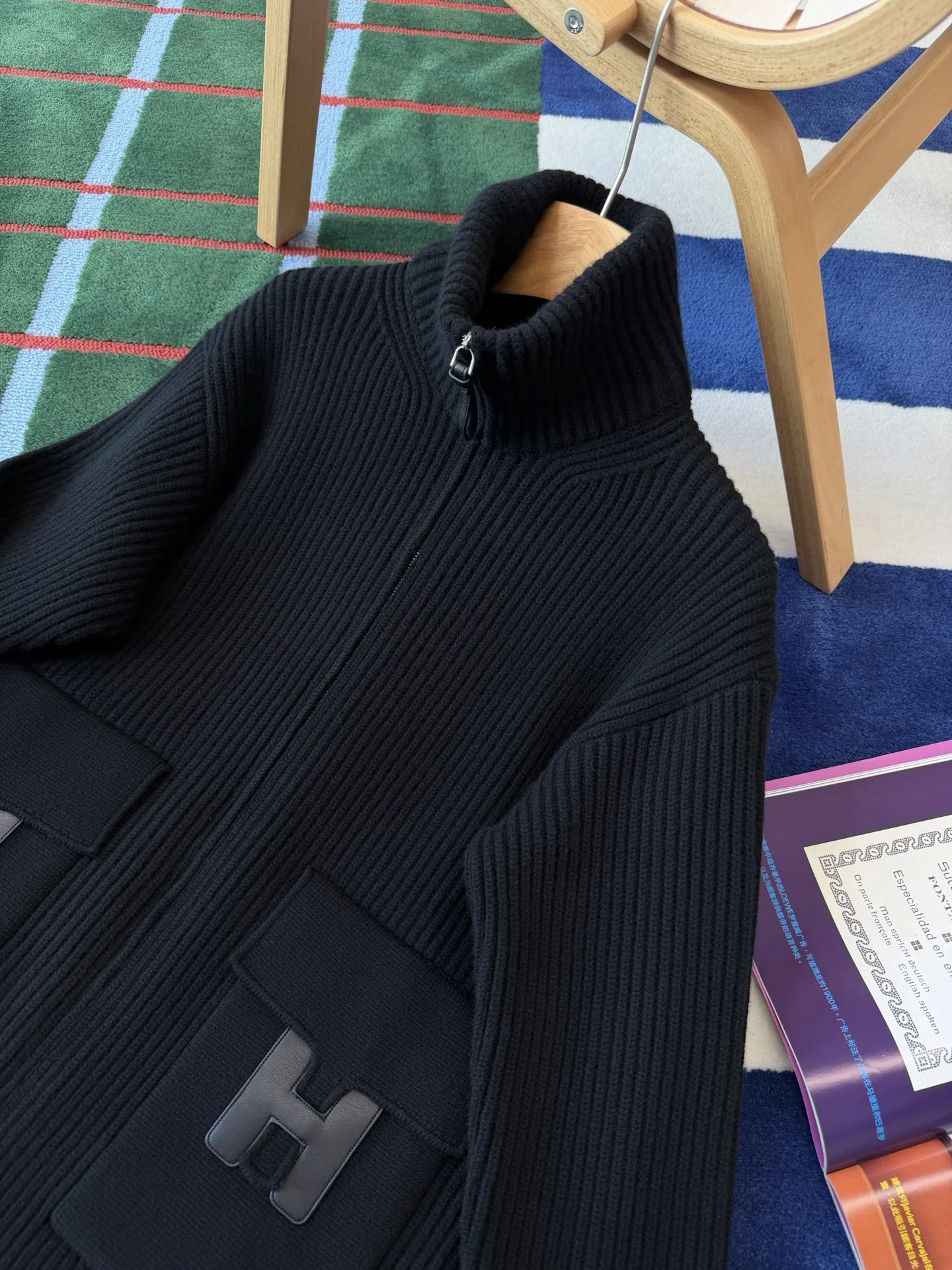 HERMES Sweaters Black S-L F60202609060029 - Image 2