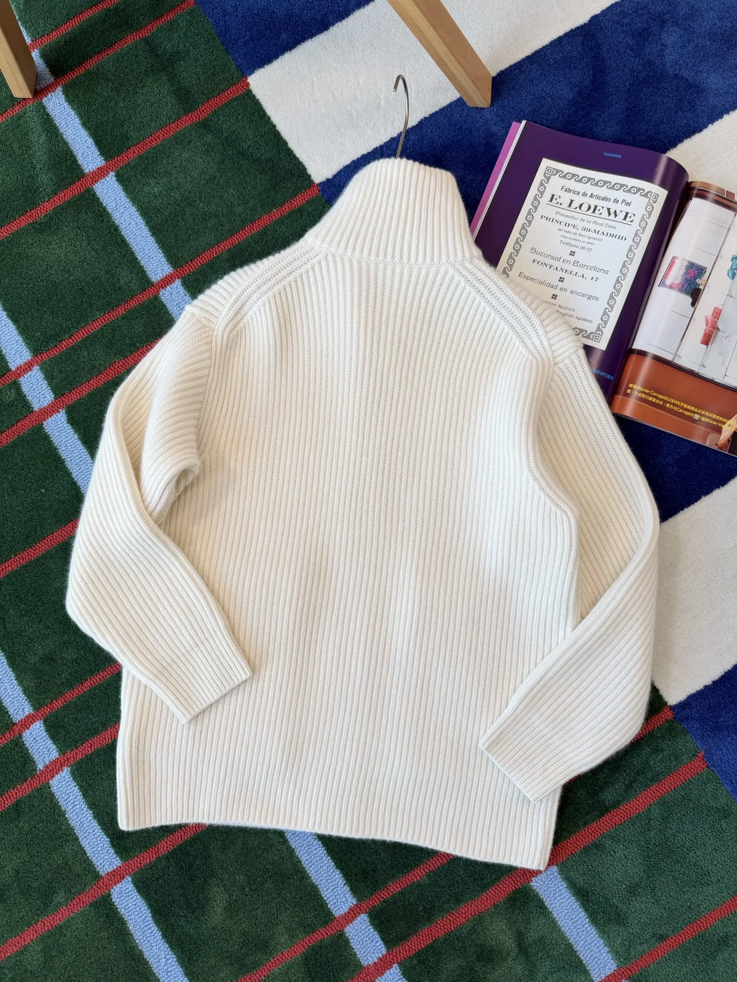 HERMES Sweaters Cream-Brown S-L F60202609060028 - Image 6