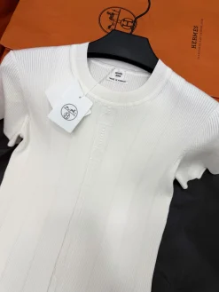 Alternative view of HERMES T-shirts Knit White S-L C15202609063629