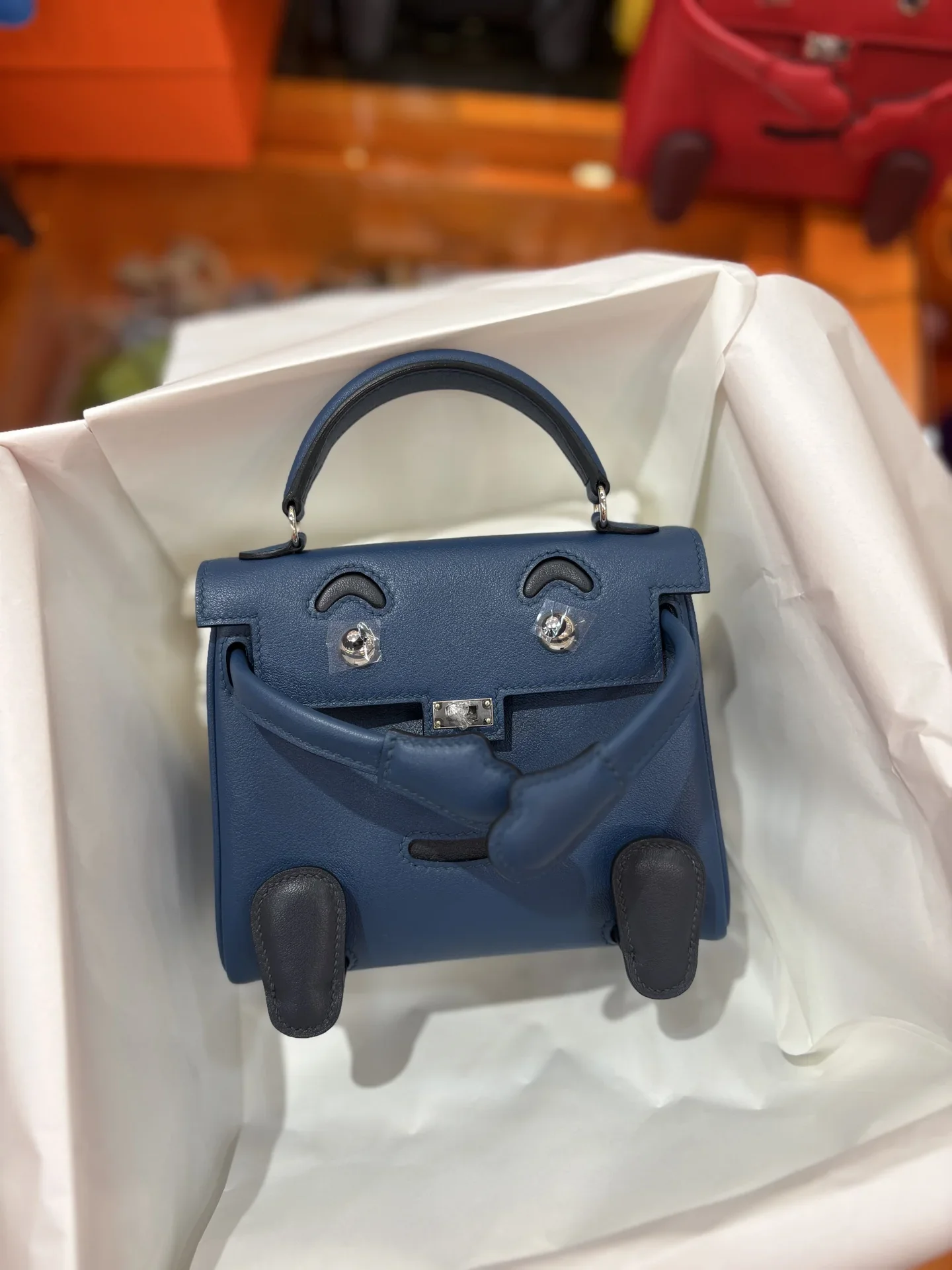 HERMES Top Handle Bags Blue-Gray A350202609090242