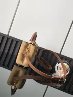 Alternative view of HERMES Top Handle Bags Brown-Tan 21X14X8CM A080202609090365