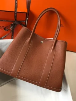 HERMES Totes Bags Brown 30X36CM I50202609090263