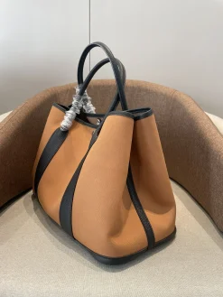 Alternative view of HERMES Totes Bags Brown-Black 30X36CM A000202609090267