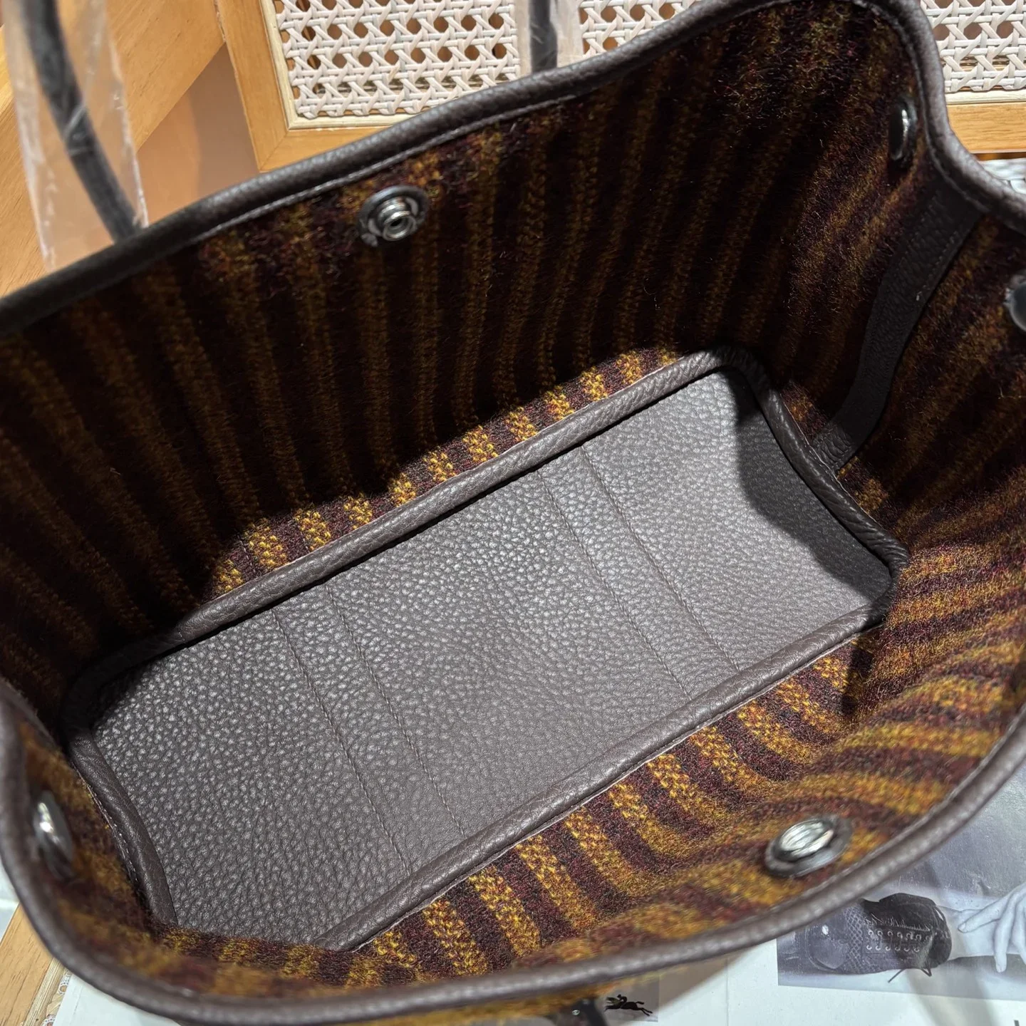 HERMES Totes Bags Brown-Gold A000202609090298 - Image 8