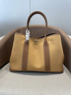 HERMES Totes Bags Brown-Tan A000202609090269