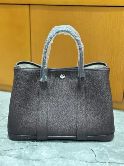 Alternative view of HERMES Totes Bags Leather Brown 30CM I50202609090272