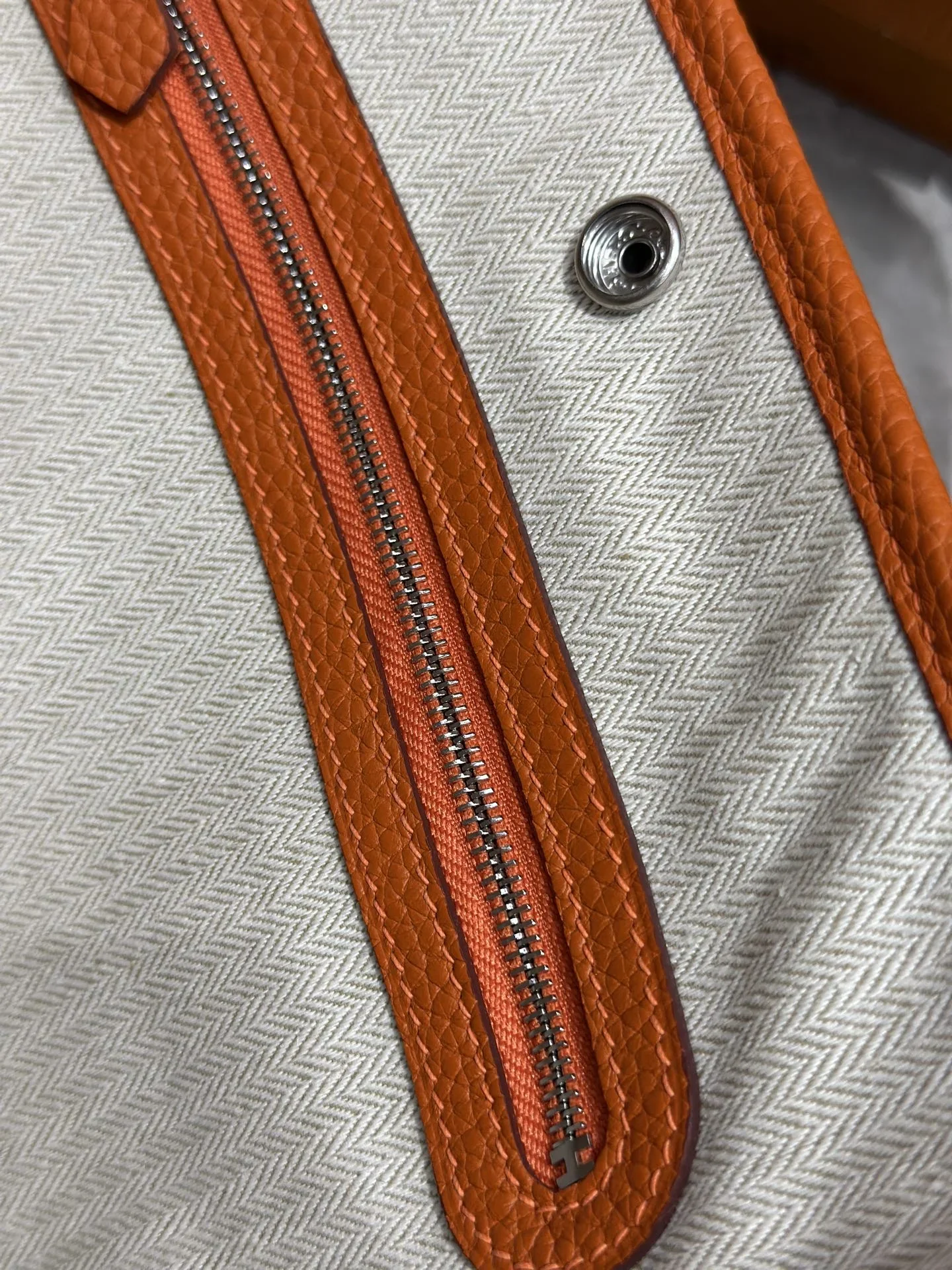 HERMES Totes Bags Leather Orange 30CM I50202609090278 - Image 4