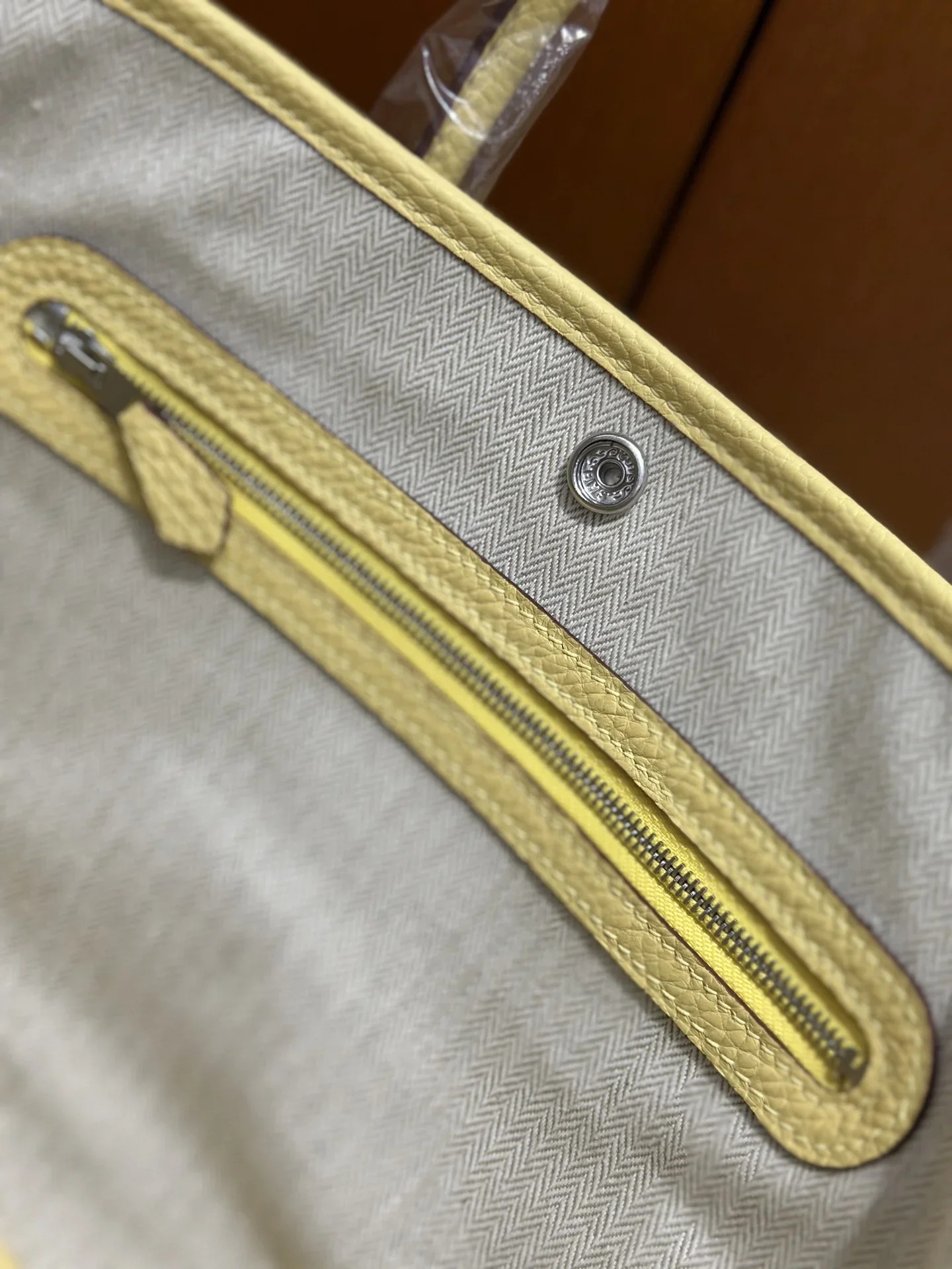 HERMES Totes Bags Leather Yellow 30CM I50202609090300 - Image 2