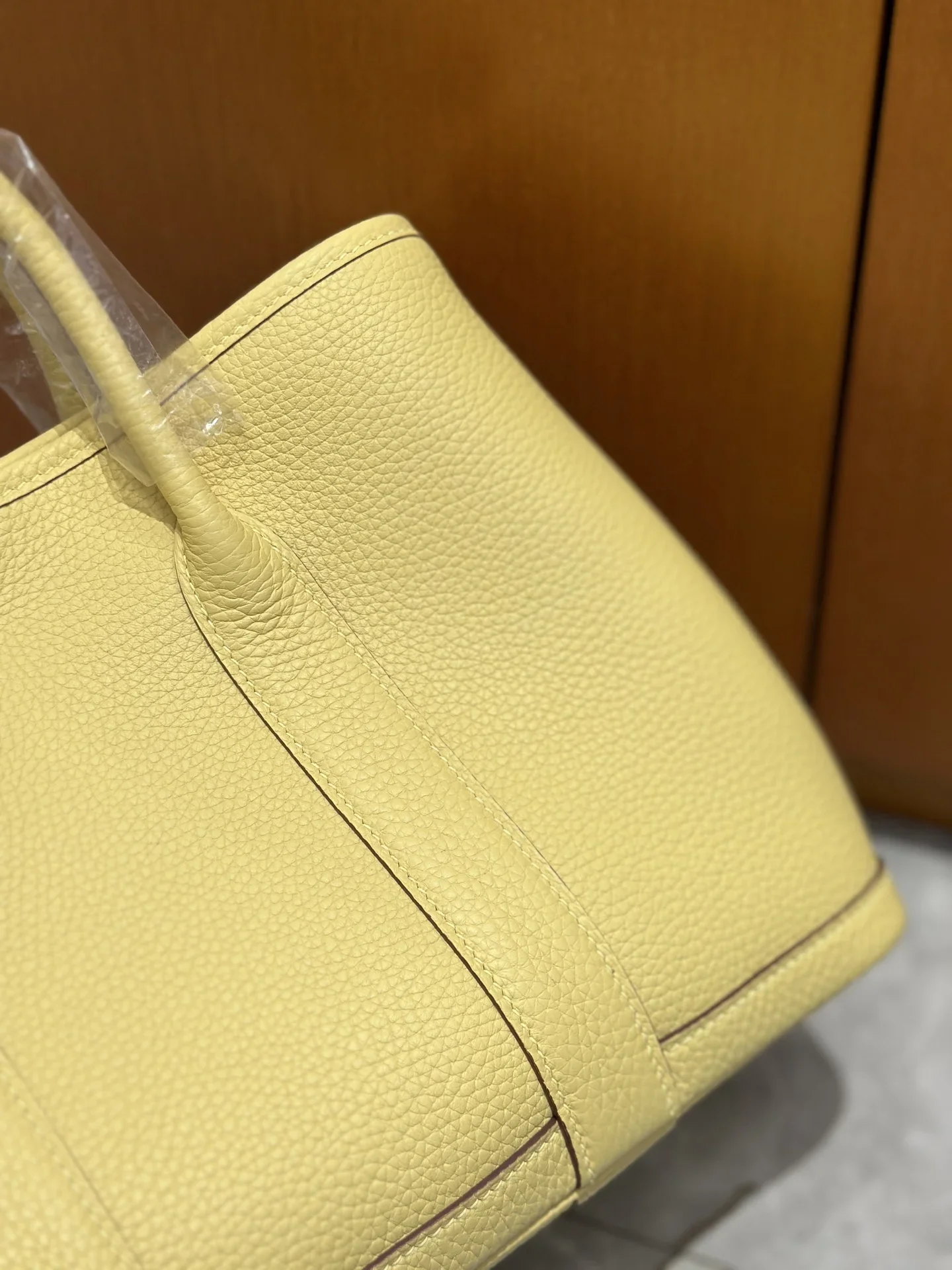 HERMES Totes Bags Leather Yellow 30CM I50202609090300 - Image 7