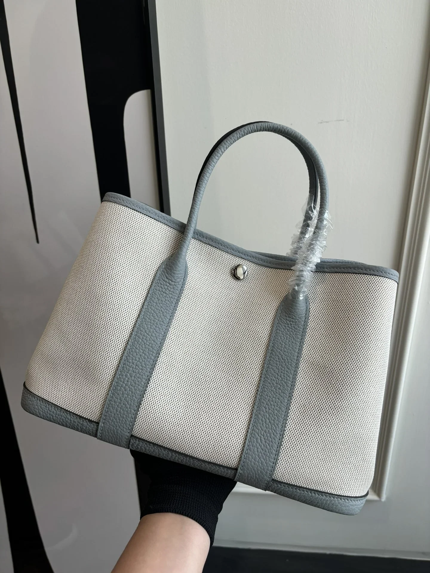 HERMES Totes Bags White-Gray A000202609090296