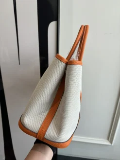 Alternative view of HERMES Totes Bags White-Orange A000202609090297