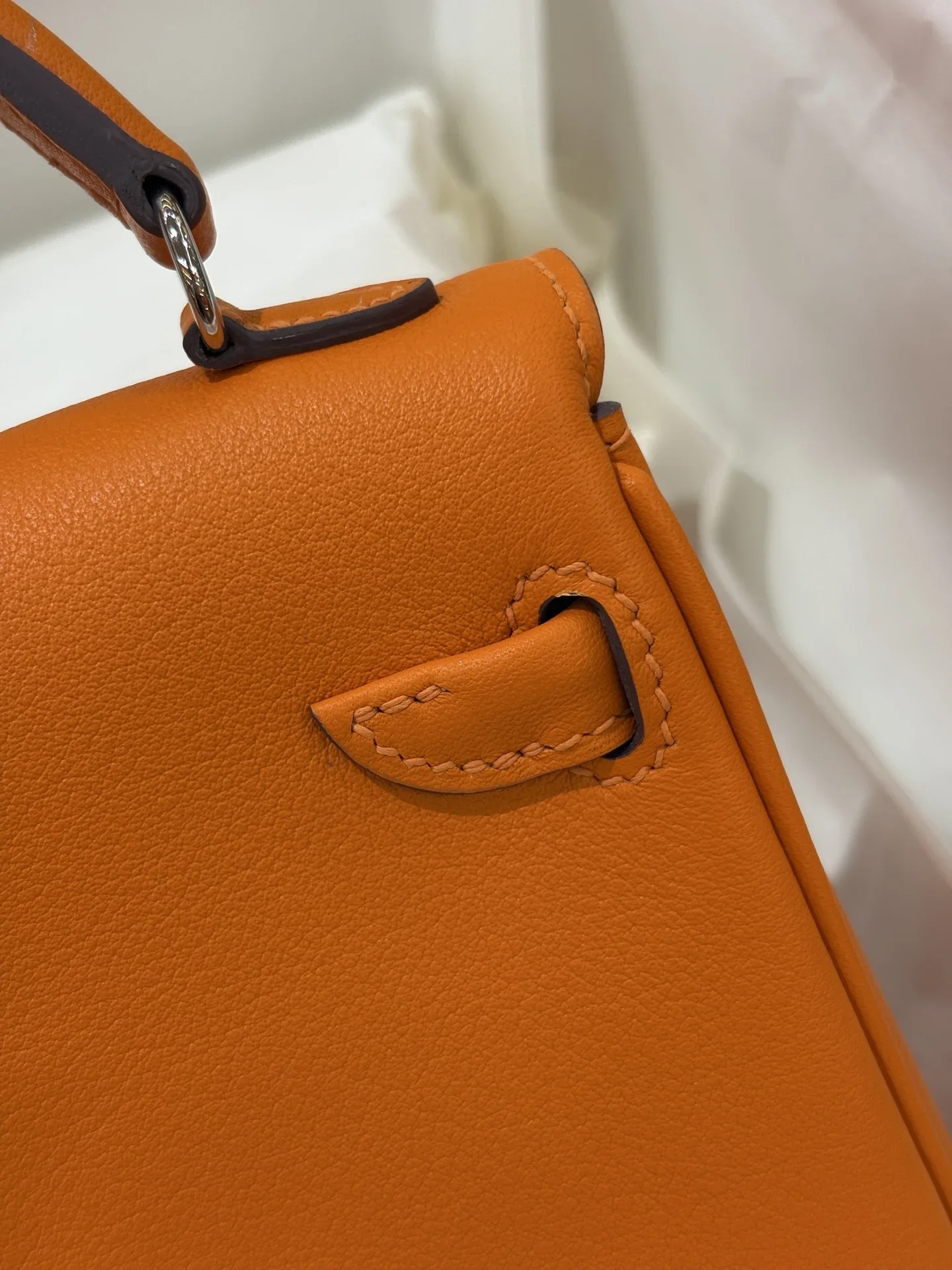 HERMES Trend Bags Orange-Brown 16CM A350202609090251 - Image 8