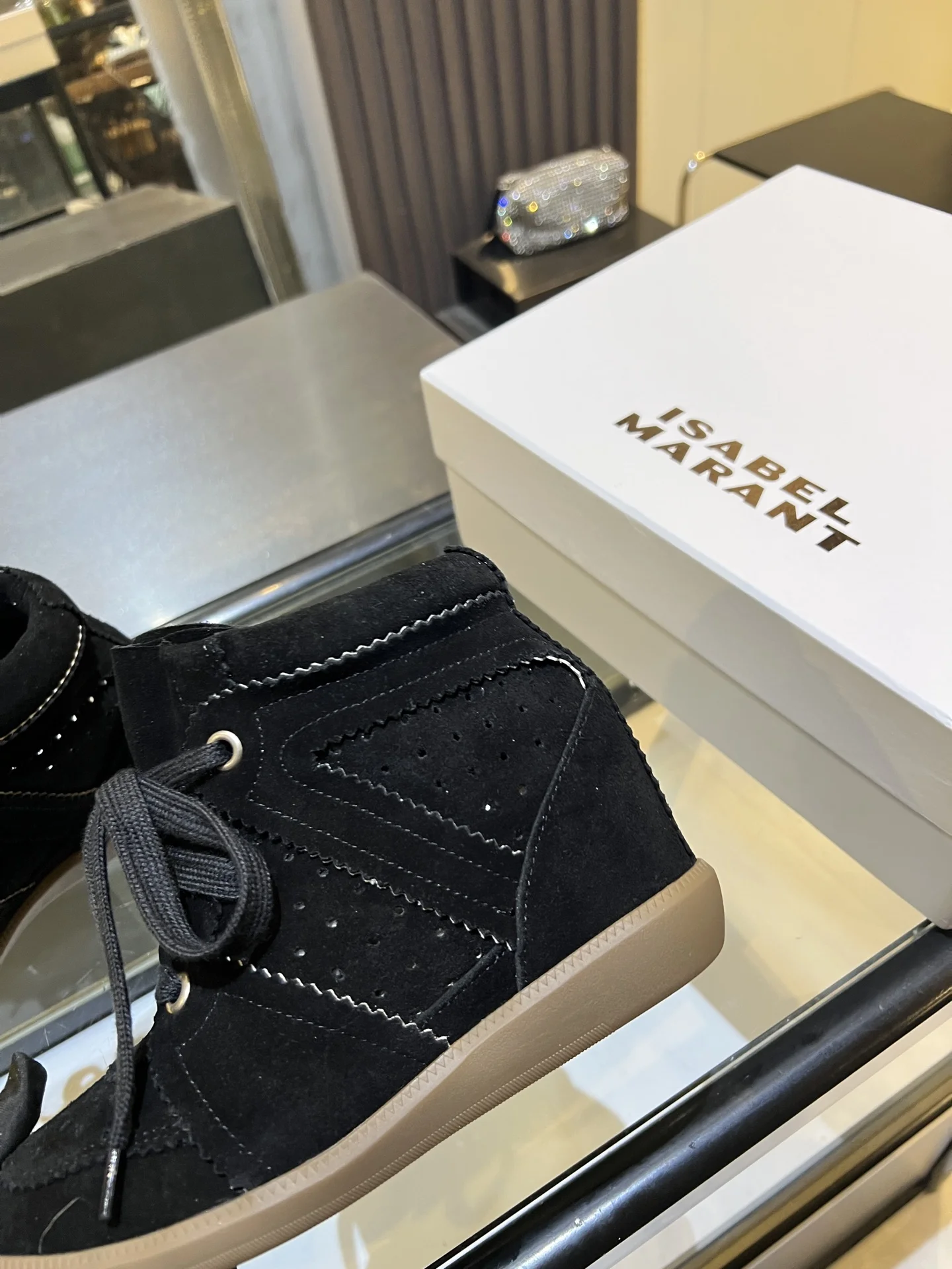 ISABEL MARANT Boots Black-Tan B90202609110898 - Image 8
