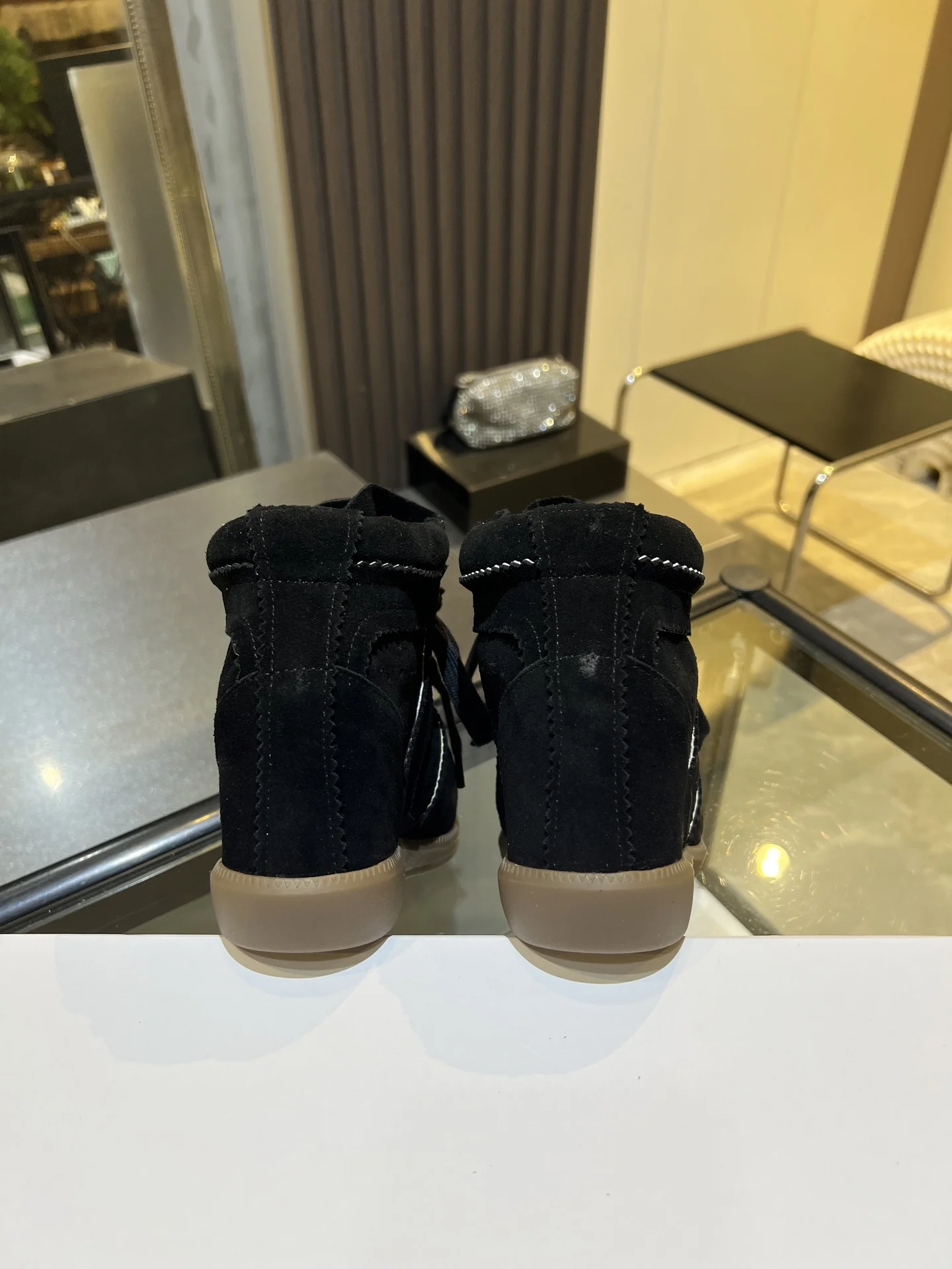 ISABEL MARANT Boots Black-Tan B90202609110898 - Image 9