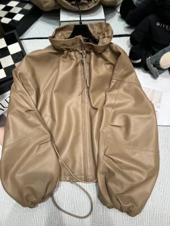 ISABEL MARANT Jackets Lambskin Leather Brown S-L I00202609060331