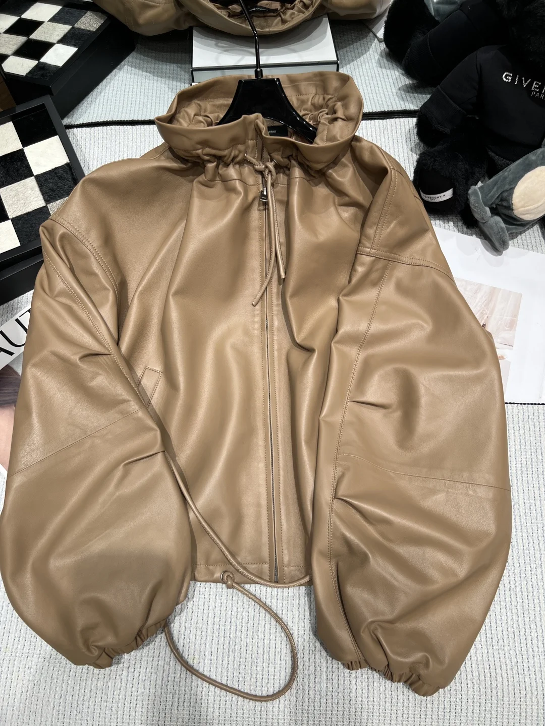 ISABEL MARANT Jackets Lambskin Leather Brown S-L I00202609060331