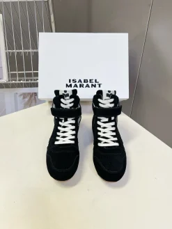 ISABEL MARANT Sneakers Suede Black-White EU35-40 B60202609111837