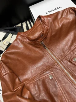 Alternative view of LEMAIRE Jackets Leather Brown S-XL G40202609061881