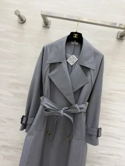 Alternative view of LOEWE Coats Grey S_M_L D40202609062609