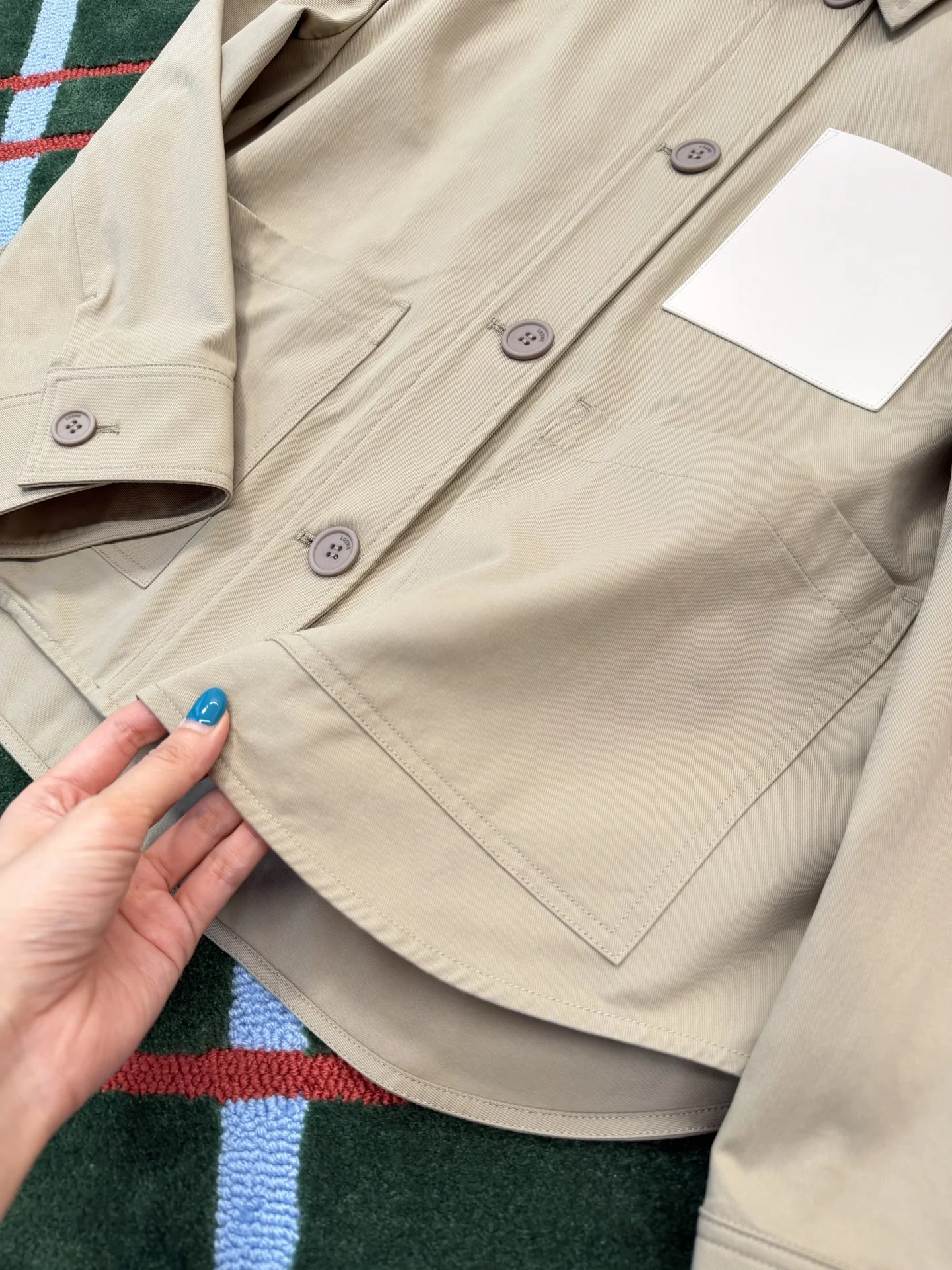 LOEWE Jackets Beige S-L D95202609062785 - Image 5